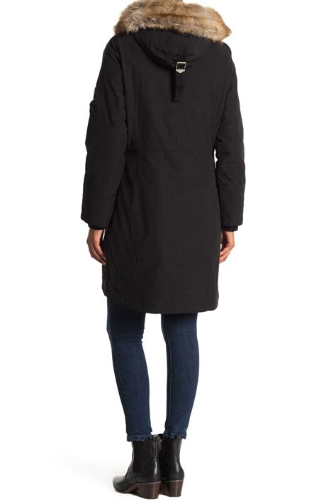 michael kors missy faux fur down fill anorak|Michael Kors Women's Coats & Jackets .